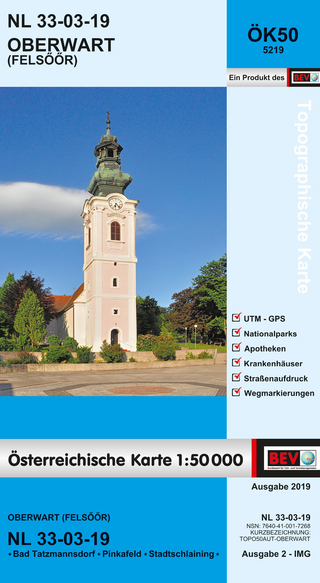 BEV-Karte 5219, Oberwart / Felsőőr 1:50 000
