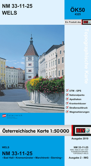 BEV-Karte 4325, Wels 1:50 000