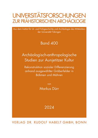 Archäologisch-anthropologische Studien zur Aunjetitzer Kultur.