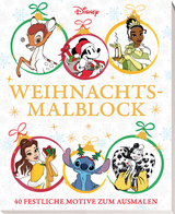 Disney: Weihnachtsmalblock: 40 festliche Motive zum Ausmalen -  DISNEY,  Panini