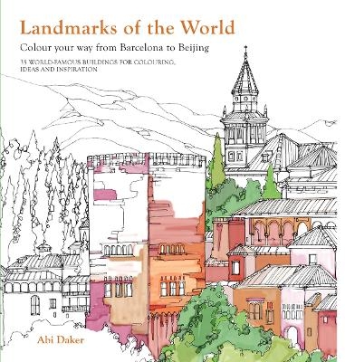 Landmarks of the World Colouring - Abi Daker