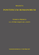 Regesta Pontificum Romanorum - Philipp Jaff&eacute;