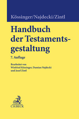 Handbuch der Testamentsgestaltung - 