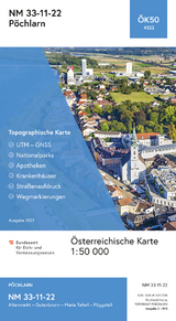BEV-Karte 4322, P&ouml;chlarn 1:50 000 - 