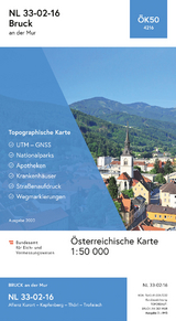 BEV-Karte 4216, Bruck an der Mur 1:50 000 - 