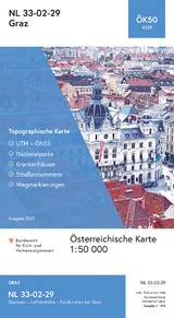 BEV-Karte 4229, Graz 1:50 000 - 