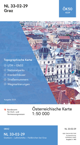BEV-Karte 4229, Graz 1:50 000