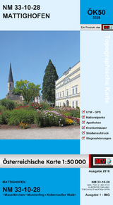 BEV-Karte 3328, Mattighofen 1:50 000 - 