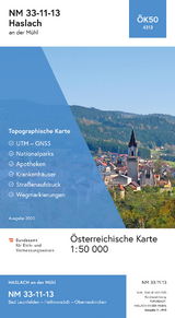 BEV-Karte 4313, Haslach an der M&uuml;hl 1:50 000 - 