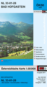 BEV-Karte 3228, Bad Hofgastein 1:50 000 - 