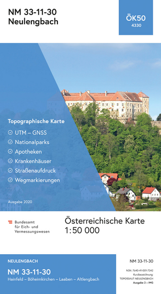 BEV-Karte 4330, Neulengbach 1:50 000