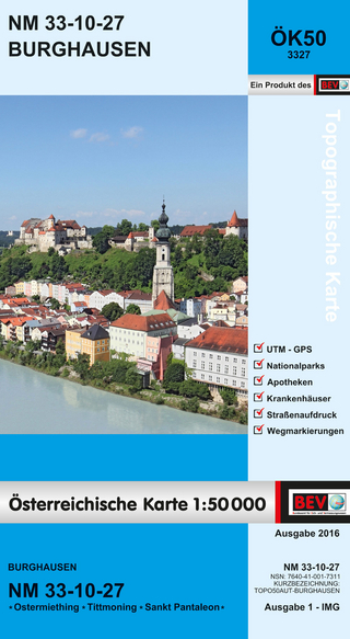 BEV-Karte 3327, Burghausen 1:50 000