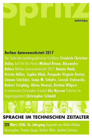 Berliner Autorenwerkstatt 2017
