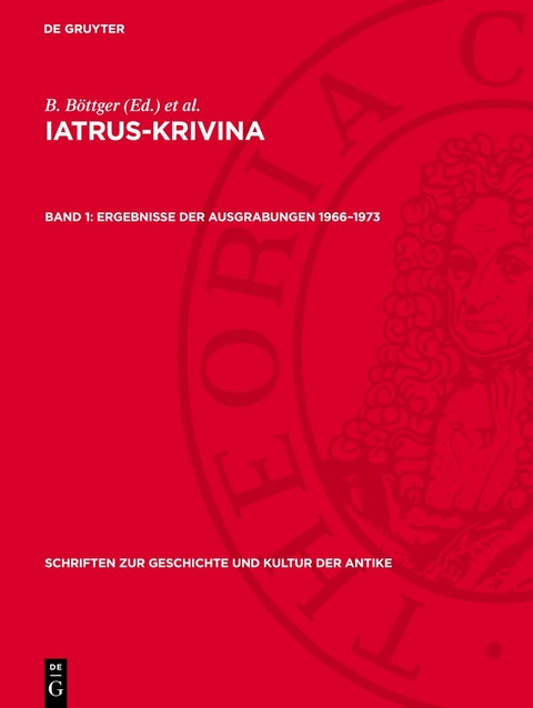 Ergebnisse der Ausgrabungen 1966&ndash;1973