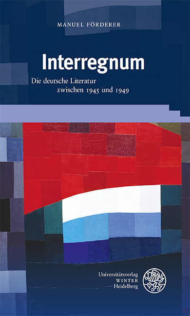 Interregnum - Manuel F&ouml;rderer