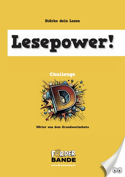 Lesepower! Challenge D - W&ouml;rter aus dem Grundwortschatz - Rusterholz Beat