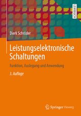 Leistungselektronische Schaltungen - Dierk Schr&ouml;der