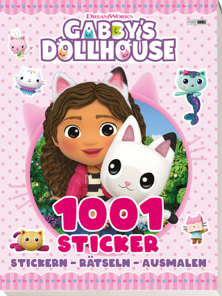 Gabby's Dollhouse: 1001 Sticker: Stickern – Rätseln – Ausmalen