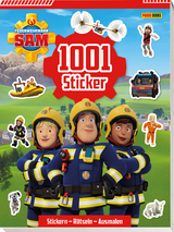 Feuerwehrmann Sam: 1001 Sticker: Stickern &ndash; R&auml;tseln &ndash; Ausmalen -  Panini