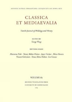 Classica et Mediaevalia 65