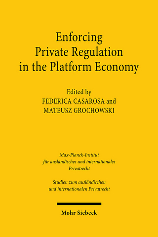 Enforcing Private Regulation in the Platform Economy
