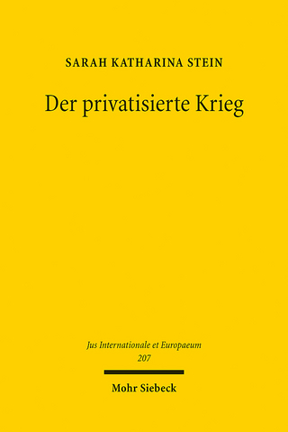 Der privatisierte Krieg