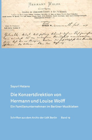 Die Konzertdirektion von Hermann und Louise Wolff