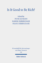 Is It Good to Be Rich? - 