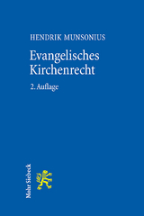 Evangelisches Kirchenrecht - Munsonius, Hendrik