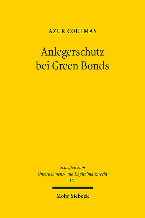 Anlegerschutz bei Green Bonds - Azur Coulmas