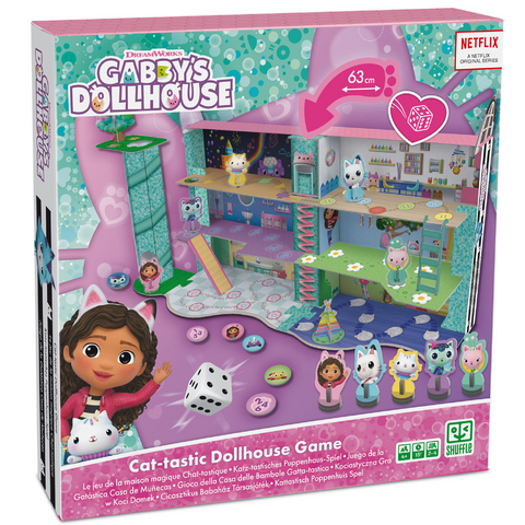FSCGabby&acute;s Dollhouse - das katz-tastische Puppenhaus-3D Brettspiel - 