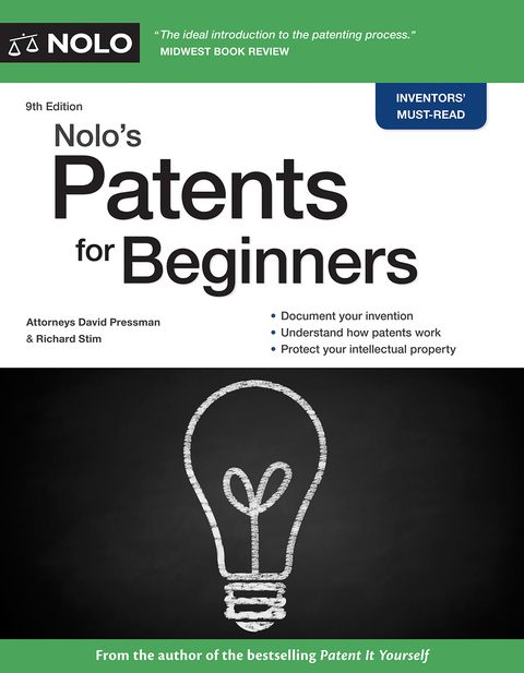 Nolo's Patents for Beginners - David Pressman, Richard Stim