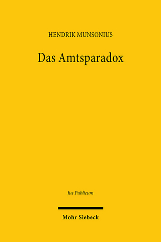 Das Amtsparadox