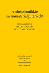 Freiheitskonflikte im Immaterialgüterrecht - 