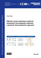 Efficient vector hysteresis model for anisotropic ferromagnetic materials: a physical, thermodynamic approach - Xiao Xiao