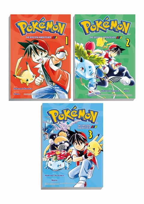 Pok&eacute;mon &ndash; Manga Pack 01 - Hidenori Kusaka,  Mato