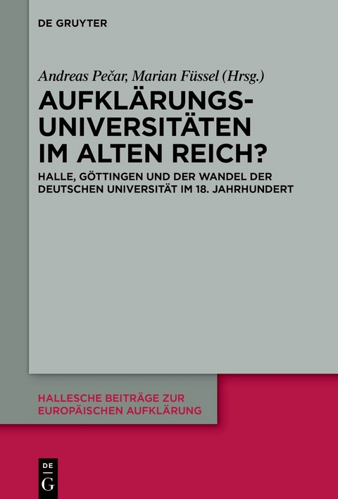 Aufkl&auml;rungsuniversit&auml;ten im Alten Reich? - 