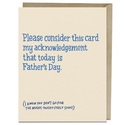 6-Pack Em & Friends Father&rsquo;s Day Acknowledgment Card -  Em &  Friends