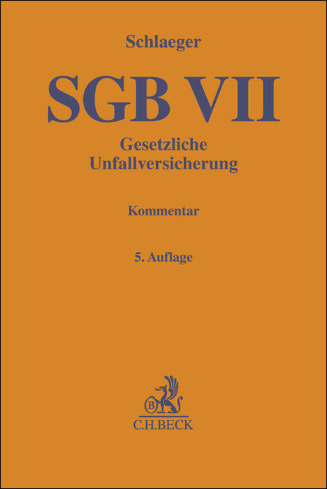 SGB VII, gesetzliche Unfallversicherung - 