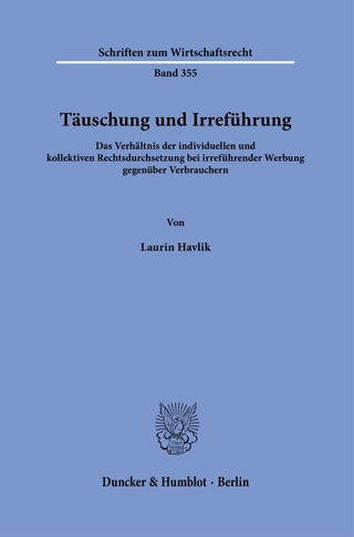 Täuschung und Irreführung