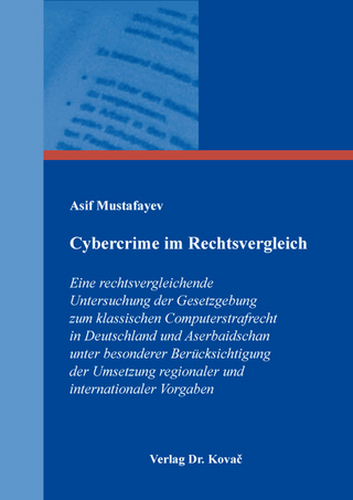 Cybercrime im Rechtsvergleich