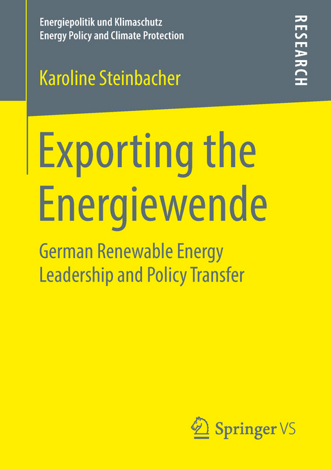 Exporting the Energiewende - Karoline Steinbacher