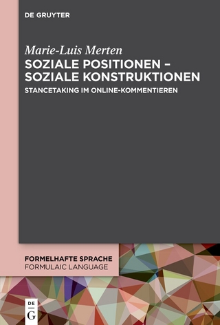 Soziale Positionen – soziale Konstruktionen
