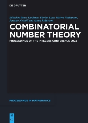 Combinatorial Number Theory