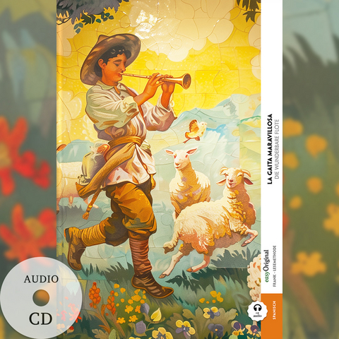 La gaita maravillosa / Die wunderbare Fl&ouml;te (Buch + Audio-CD) - Frank-Lesemethode - Kommentierte zweisprachige Ausgabe Spanisch-Deutsch