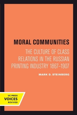 Moral Communities - Mark D. Steinberg