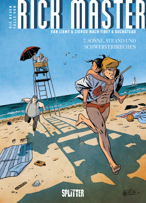 Die neuen F&auml;lle von Rick Master. Band 7 -  Zidrou