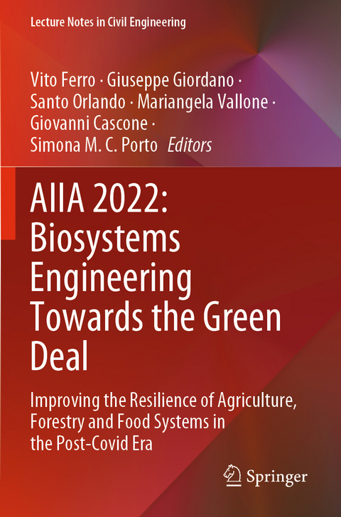 AIIA 2022: Biosystems Engineering Towards the Green Deal - 