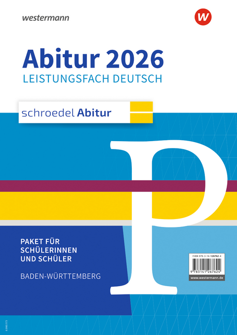 Schroedel Abitur - Ausgabe f&uuml;r Baden-W&uuml;rttemberg zum Abitur 2026 - Ulrike Blattert, Eva-Maria Knittel, Hans-Georg Schede, Dennis Scheu, Maren Stieglat-Wernecke, Ulrich Vormbaum