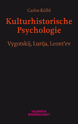 Kulturhistorische Psychologie - Carlos Kölbl